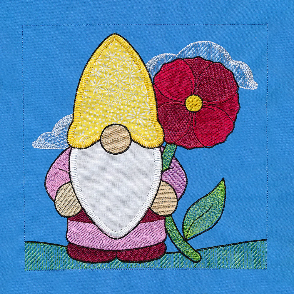 Spring Gnomes Build-a-Scene 2 (Applique) - Image 2