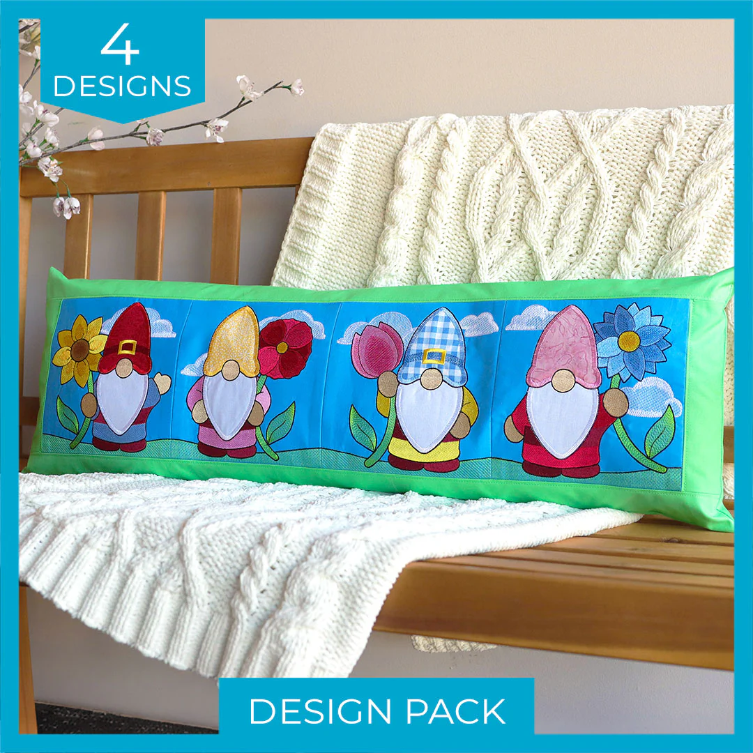 Spring Gnomes Build-a-Scene (Applique) Design Pack - Image 8