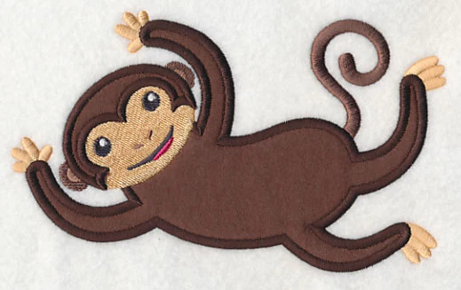 Spunky Monkey (Applique) - Image 3
