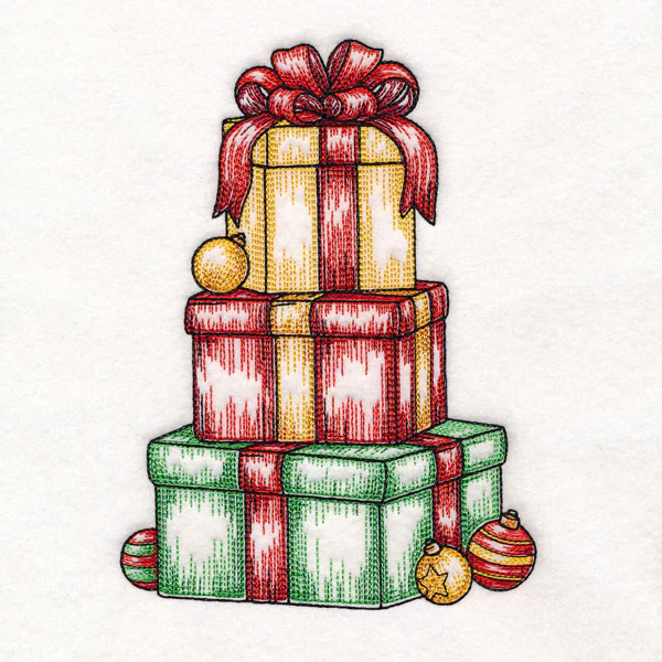 Stacked Christmas Presents - Image 3