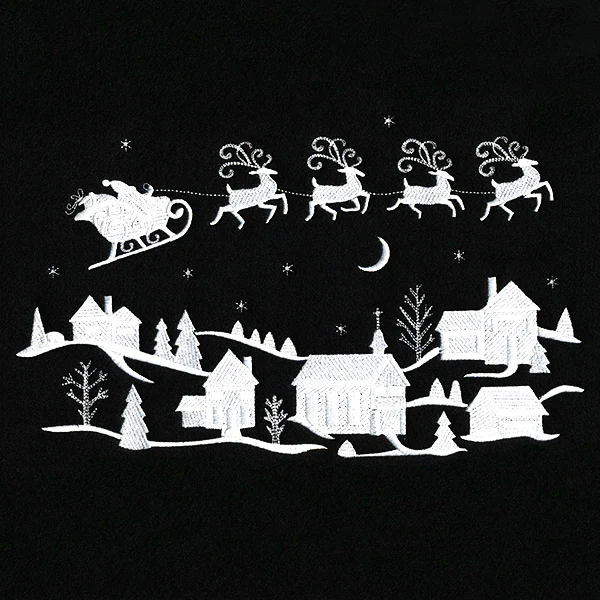 Starry Christmas Village
