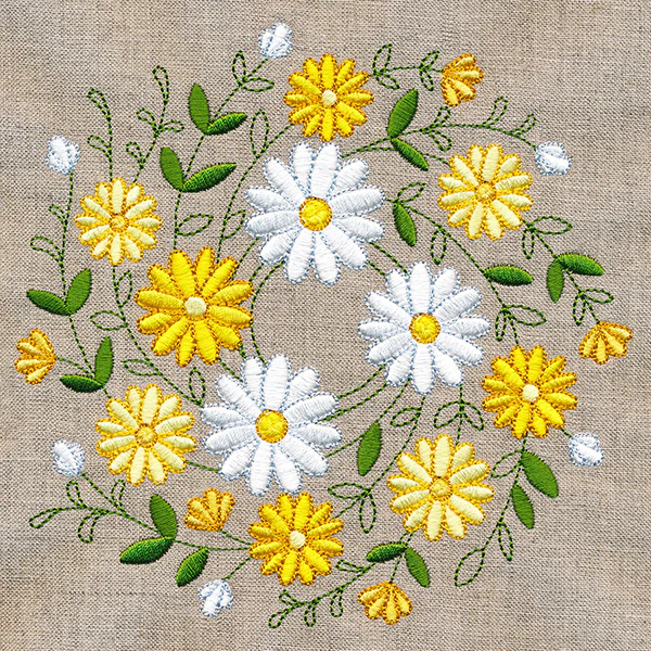 Summer Blossoms Wreath - Image 5
