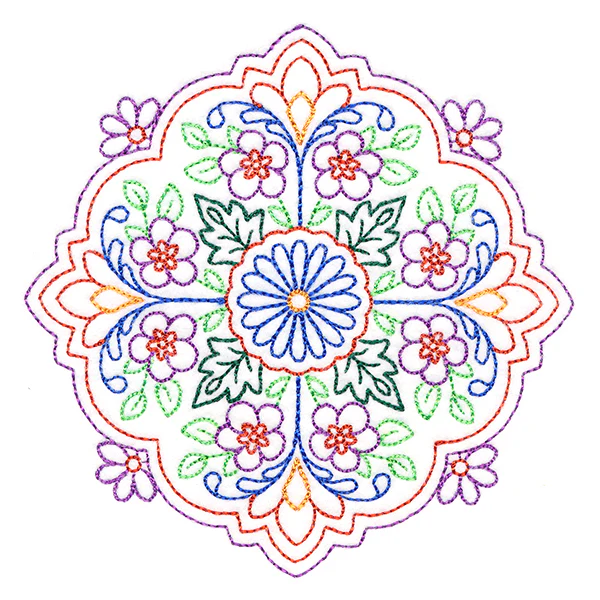 Summer Garden Medallion (Vintage) - Image 4