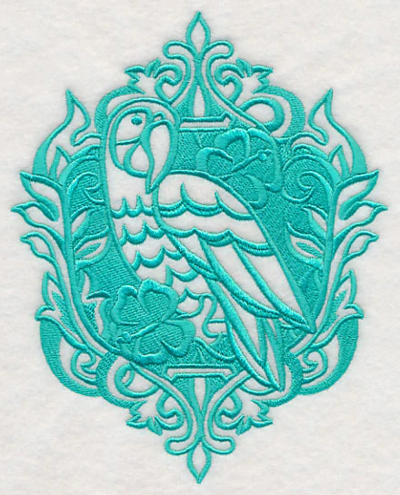 Summertime Damask Parrot - Image 2