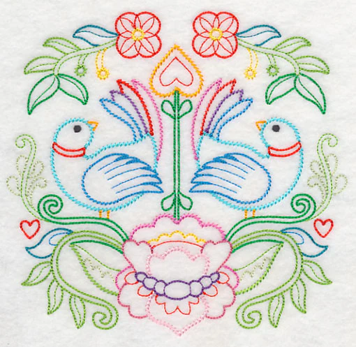 Swedish Folk Art - Birds (Vintage) - Image 2