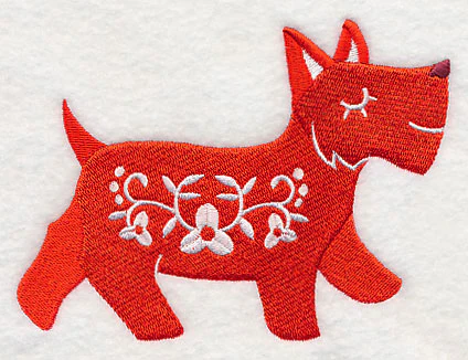 Swedish Scottie Dog Silhouette - Image 3