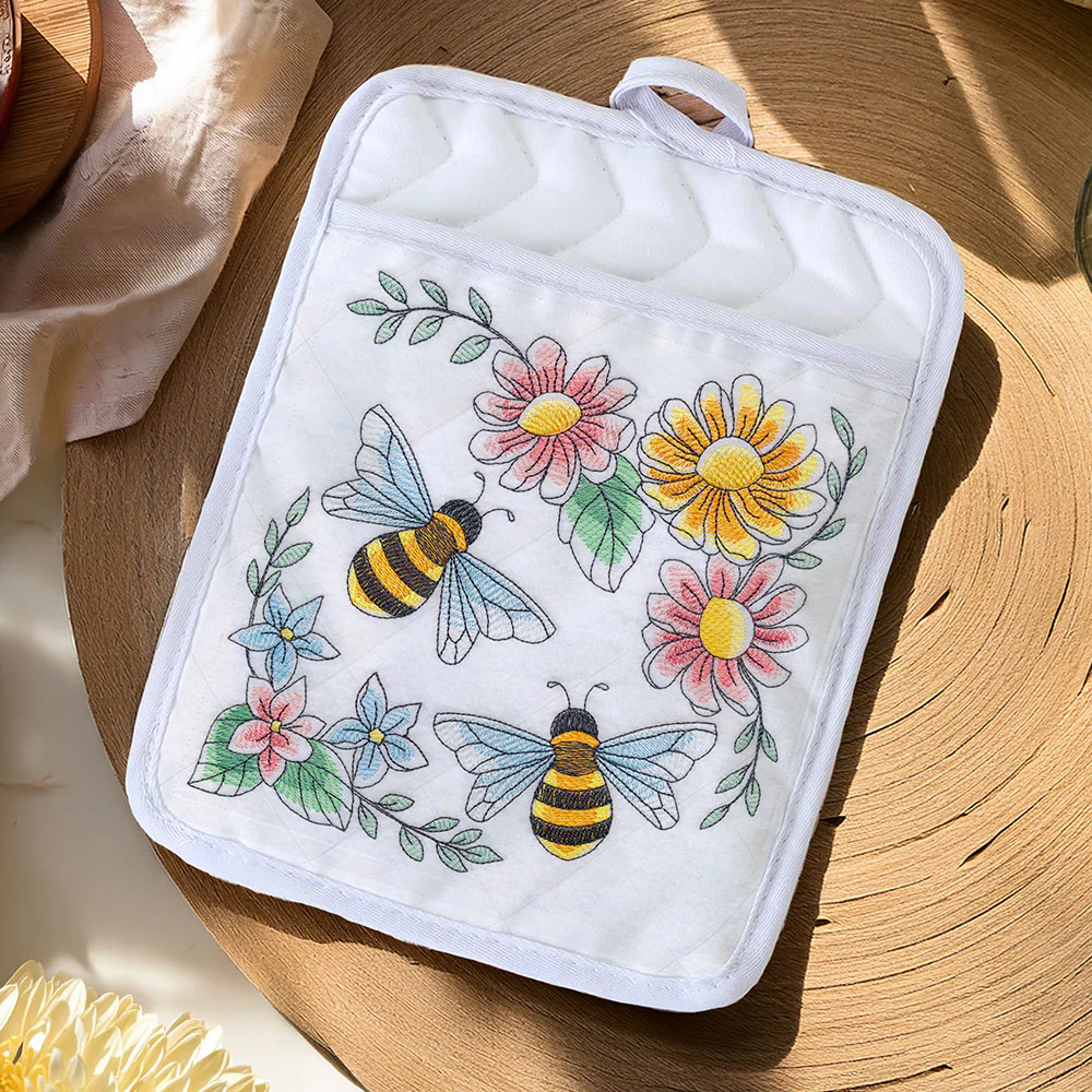Sweet as Can Bee Honeybee and Blooms 2 - Image 3