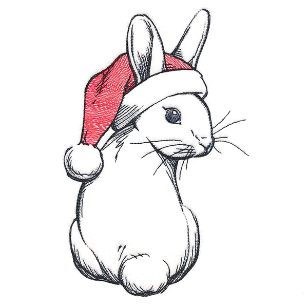 Sweet Santa Bunny - Image 2