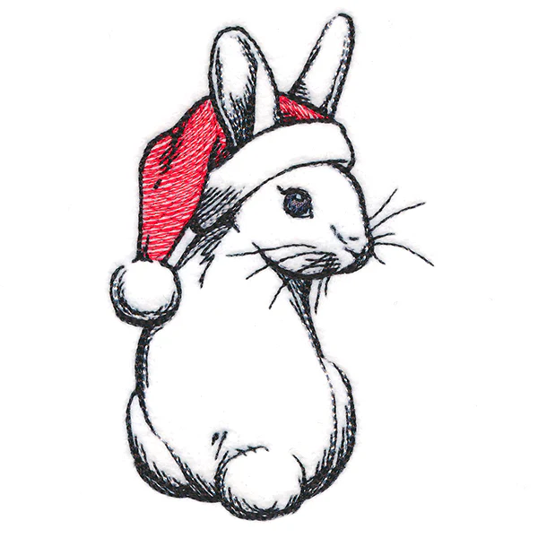 Sweet Santa Bunny - Image 3