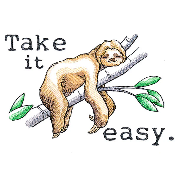 Take it Easy Sloth - Image 2