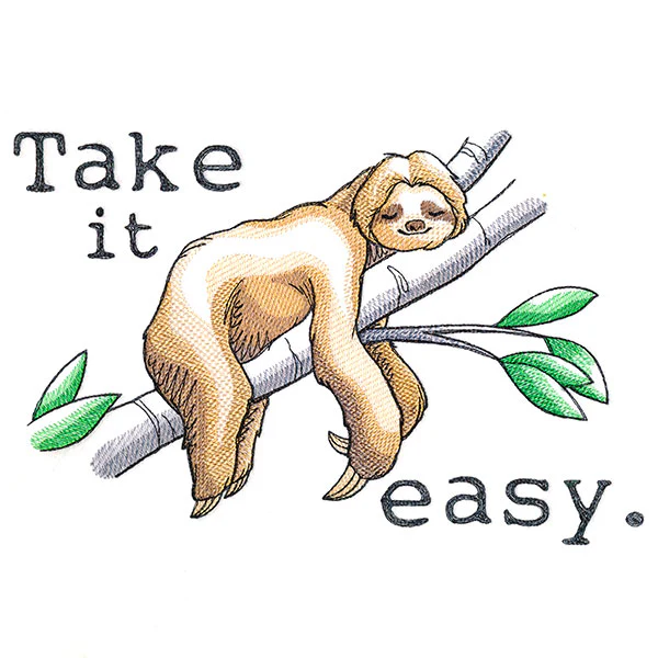 Take it Easy Sloth - Image 5