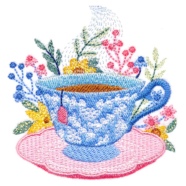 Tea Time and Blooms - Image 9