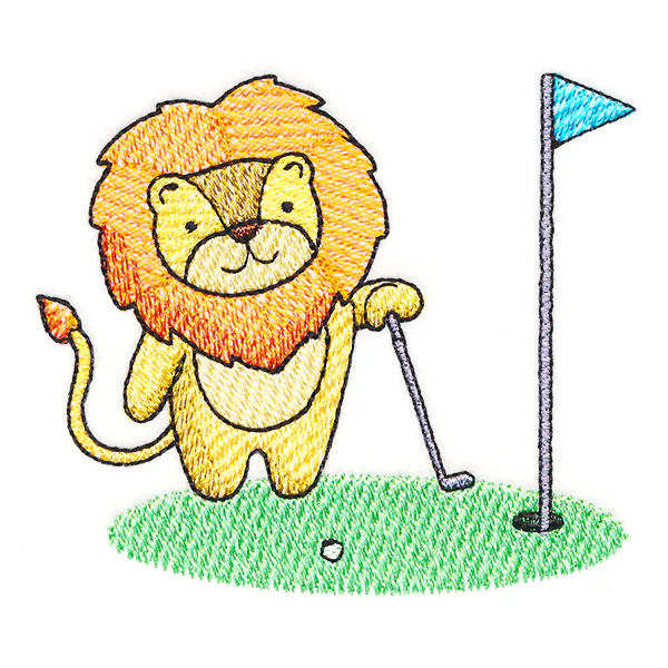 Tee Time Lion - Image 3
