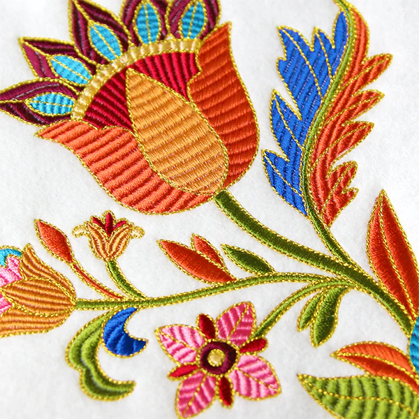 Textured Traditions Jacobean Bouquet - Image 6