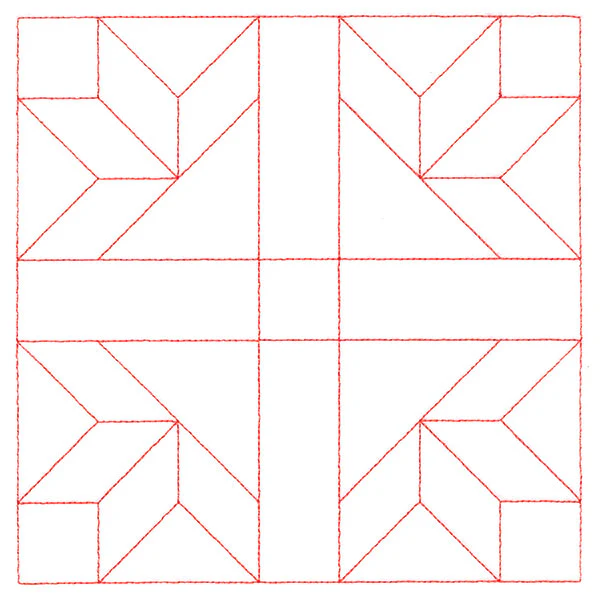 Traditional Quilting II - Goose Tracks (Double Run) - Image 2
