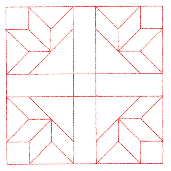 Traditional Quilting II - Goose Tracks (Double Run) - Image 4