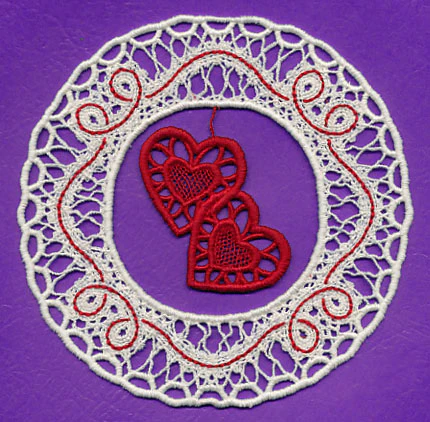 Two Hearts As One (Battenburg Lace) - Image 4