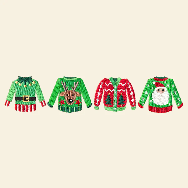 Ugly Christmas Sweater Border - Image 3