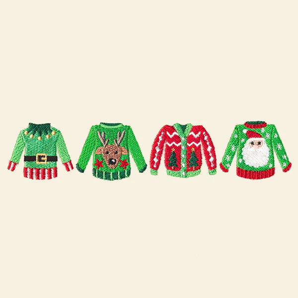 Ugly Christmas Sweater Border - Image 4
