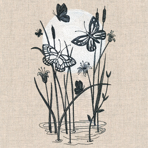 Under the Moonlight Pond Scene - Image 3