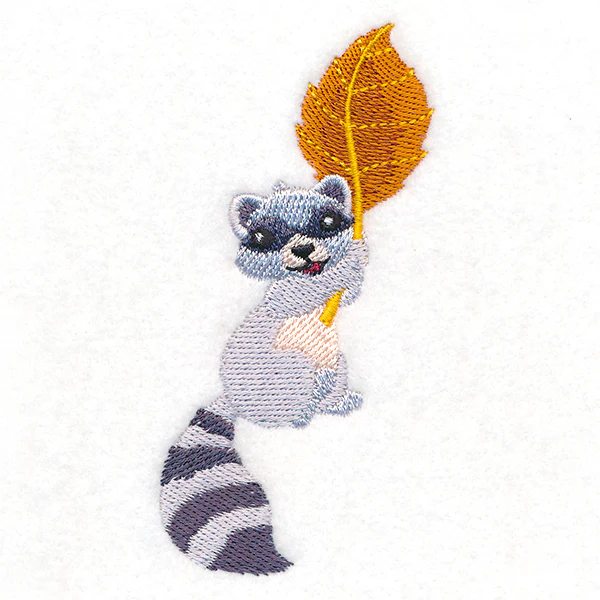 Up and Autumn Raccoon - Image 3