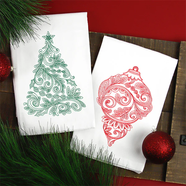 Very Merry Swirls - Ornament - Image 12
