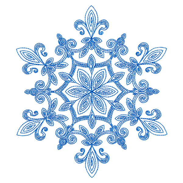 Very Merry Swirls - Snowflake - Image 3
