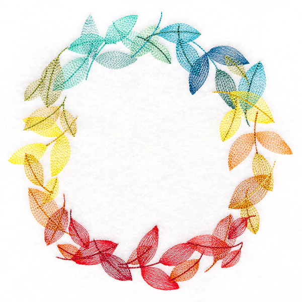 Vibrant Autumn Wreath - Image 2