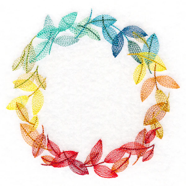 Vibrant Autumn Wreath - Image 4