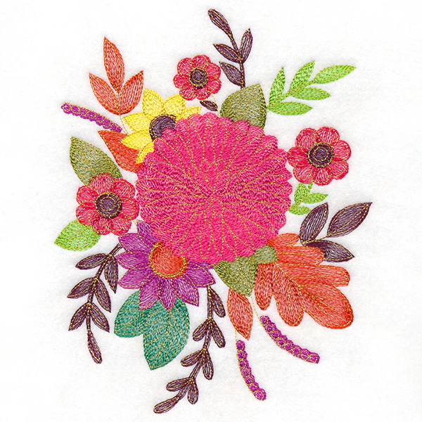 Vibrant Fall Dahlia Bouquet