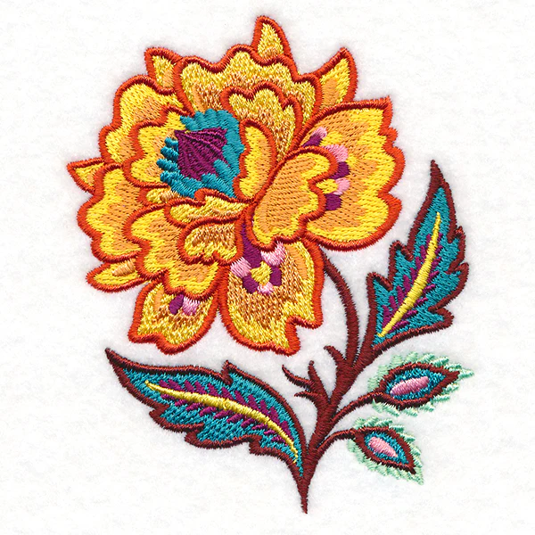 Vibrant Jacobean Flower - Image 3