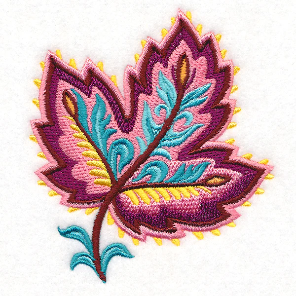 Vibrant Jacobean Maple Leaf - Image 3