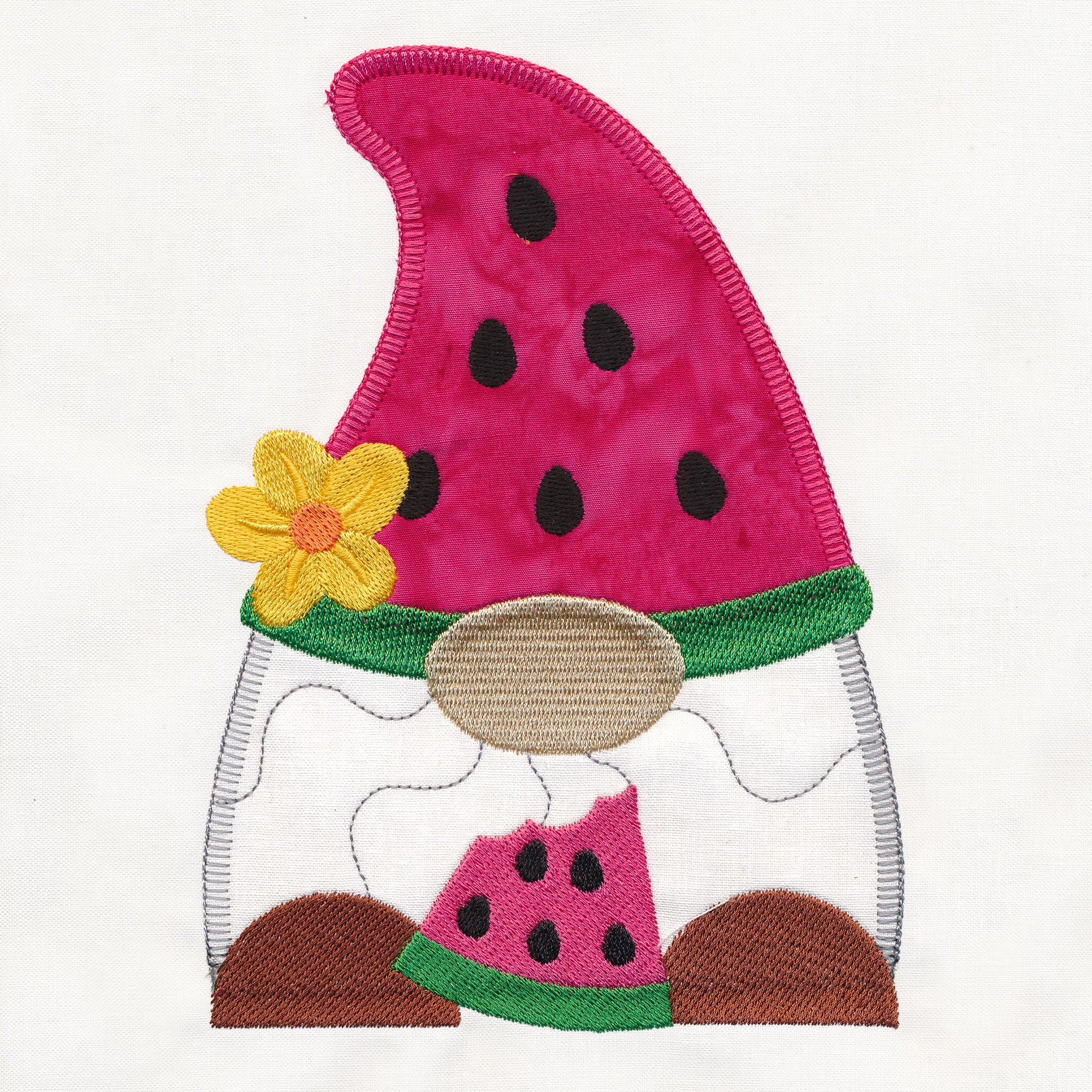 Watermelon Gnome (Heirloom Applique) - Image 3
