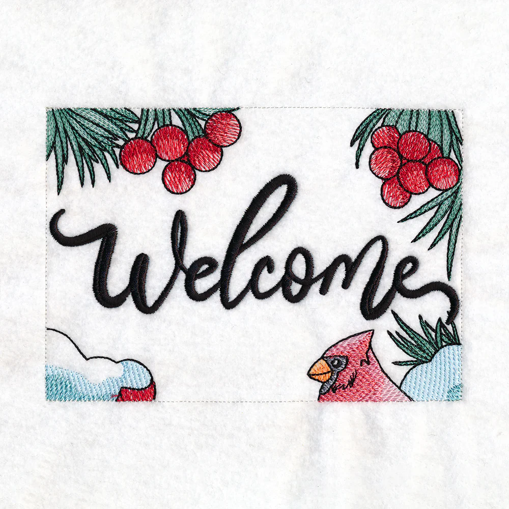 Welcome Cardinal Garden Flag - Image 12