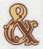 Western Letter Ampersand (5 inch) - Image 4