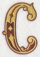 Western Letter C (5 inch) - Image 3