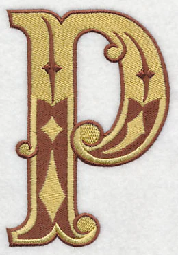 Western Letter P (5 inch) - Image 5