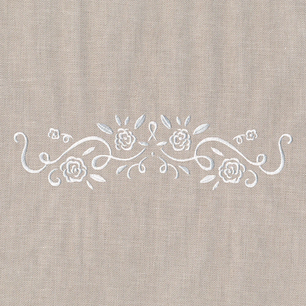 Whitework Floral Border - Image 4