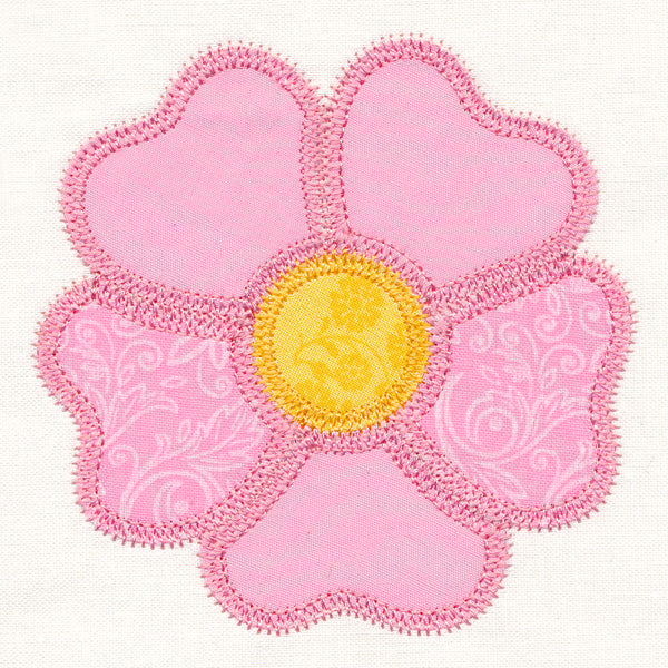 Wild Rose Quilt Block (In-the-Hoop) - Image 4