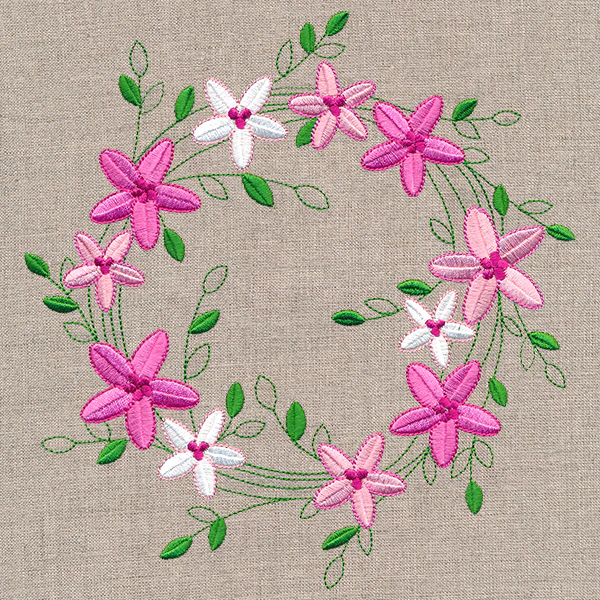 Wildflower Blossoms Wreath