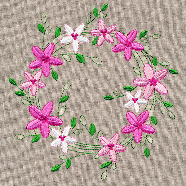 Wildflower Blossoms Wreath - Image 2