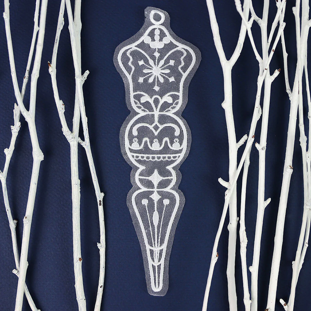 Winter Icicle 2 (Organza) - Image 4