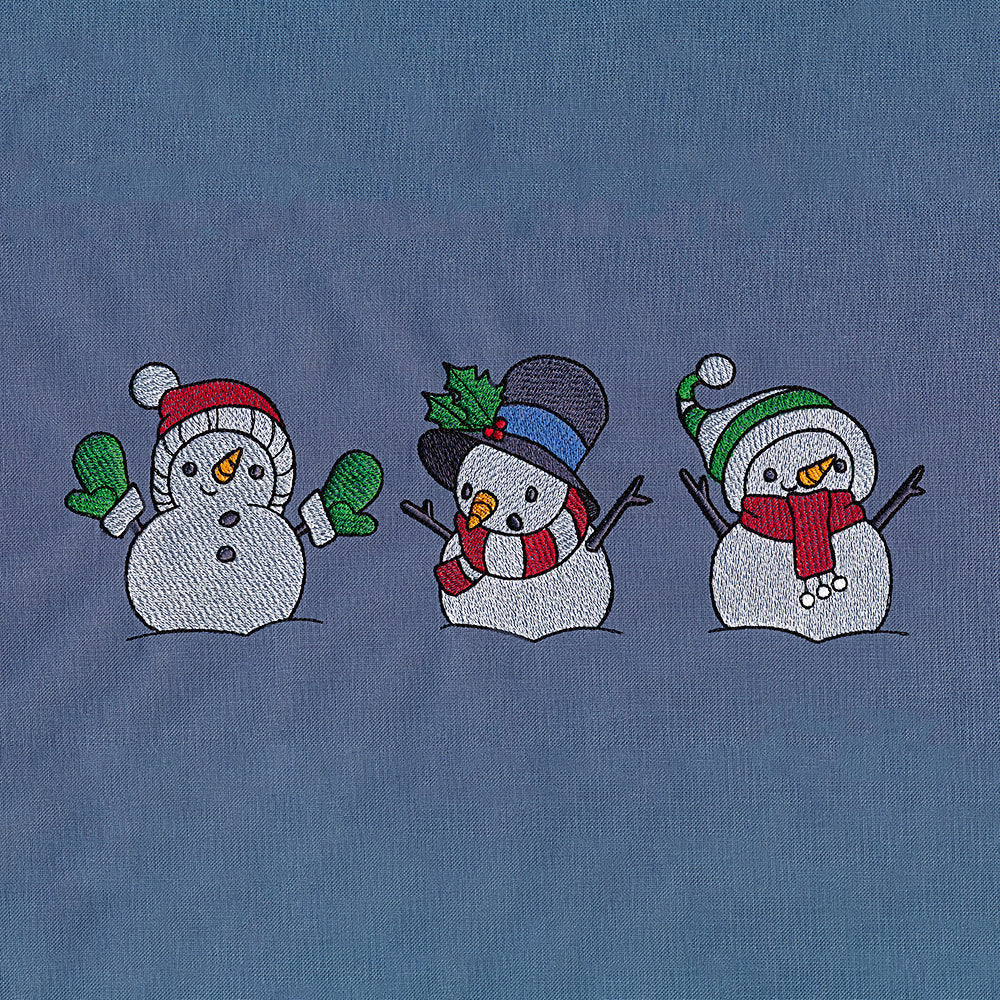Winter Snowman Trio - Image 5