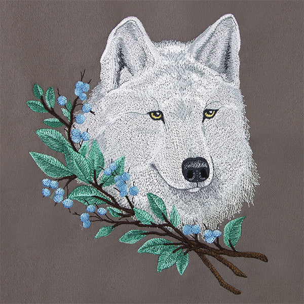 Wolf in Winter Branches - Image 10