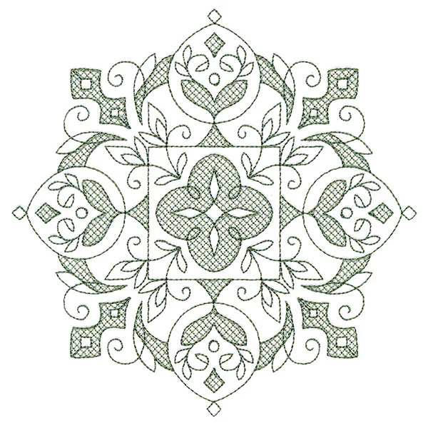 Wondrous Kaleidoscope 5 (Trapunto) - Image 3