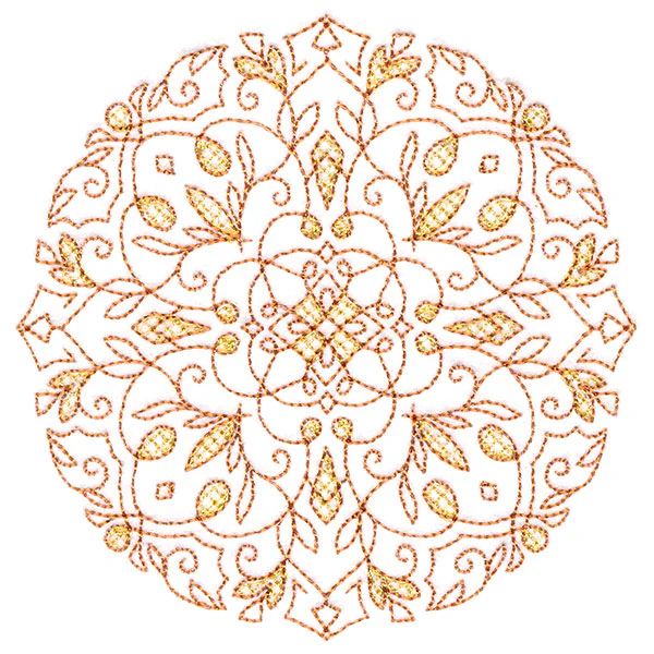 Wondrous Kaleidoscope 6 (Trapunto) - Image 5