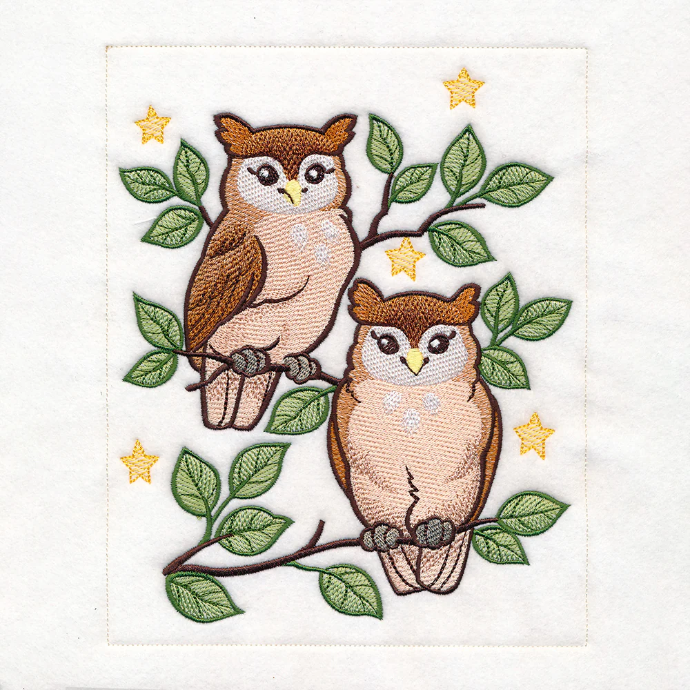 Woodland Animals Quilt - Owl - Image 5