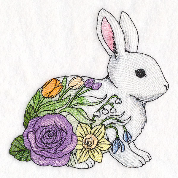 Woodland Blooms Bunny - Image 4