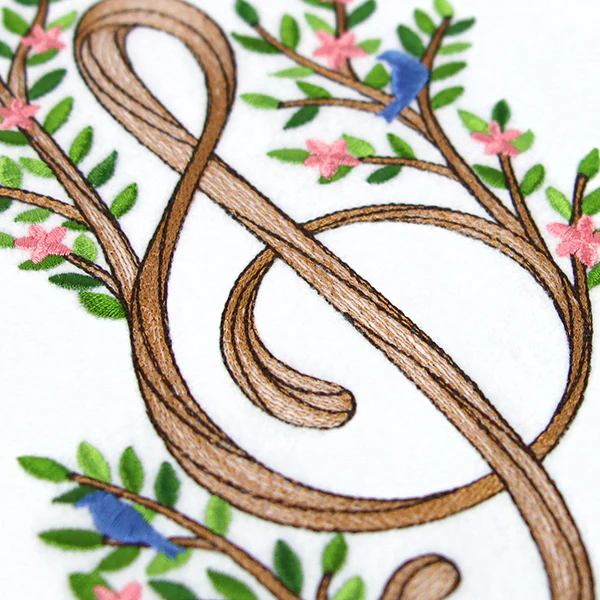 Woodland Blooms Treble Clef - Image 6