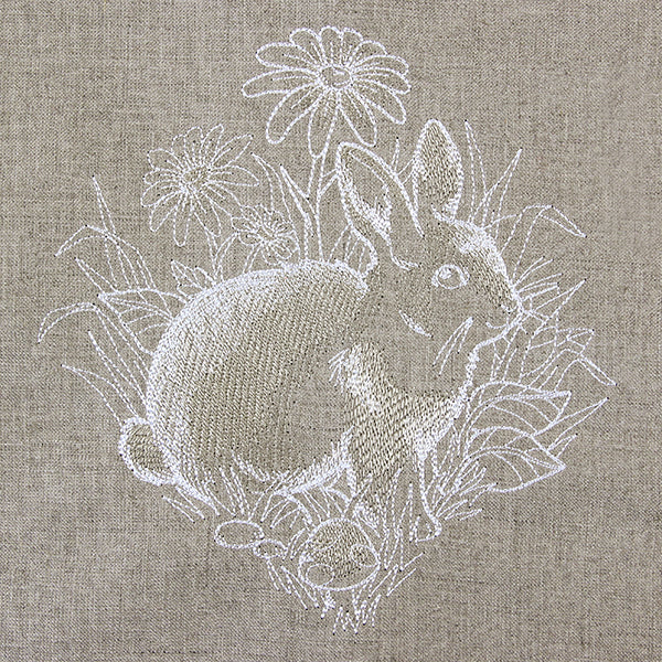 Woodland Bunny Etching - Image 2